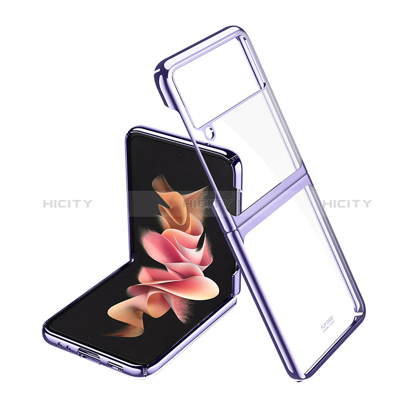 Custodia Plastica Rigida Cover Opaca P02 per Samsung Galaxy Z Flip3 5G Viola