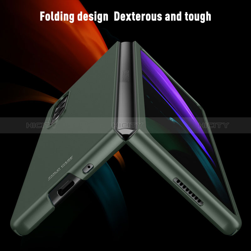 Custodia Plastica Rigida Cover Opaca P02 per Samsung Galaxy Z Fold3 5G