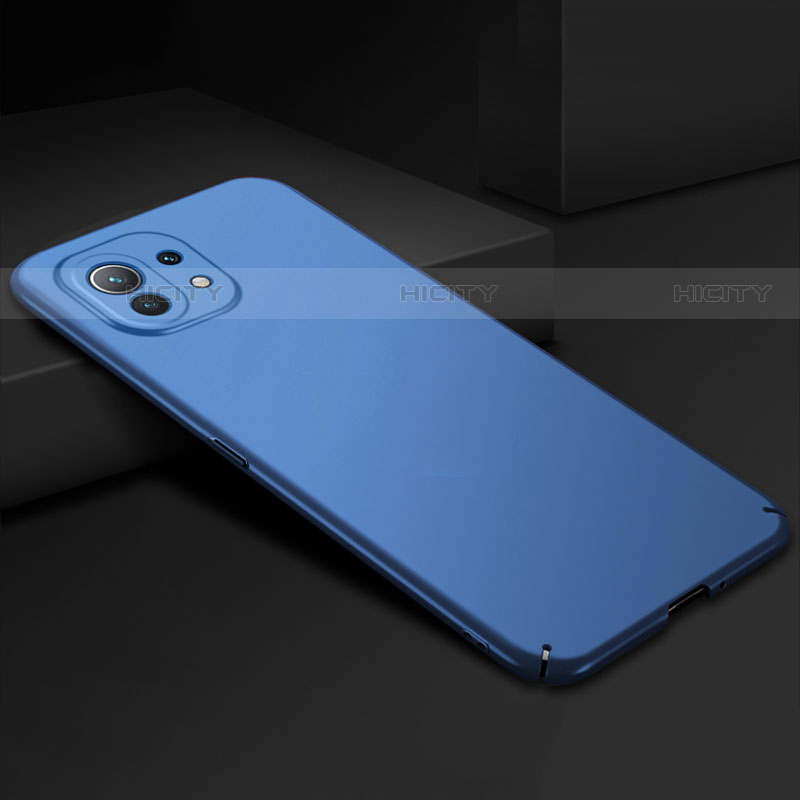 Custodia Plastica Rigida Cover Opaca P02 per Xiaomi Mi 11 5G Blu