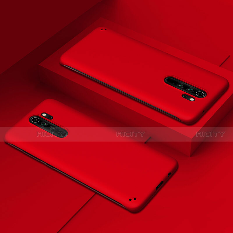 Custodia Plastica Rigida Cover Opaca P02 per Xiaomi Redmi Note 8 Pro Rosso