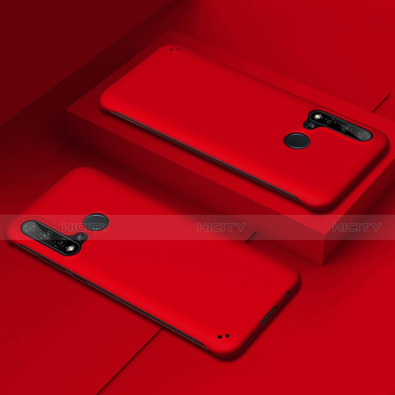 Custodia Plastica Rigida Cover Opaca P03 per Huawei Nova 5i Rosso