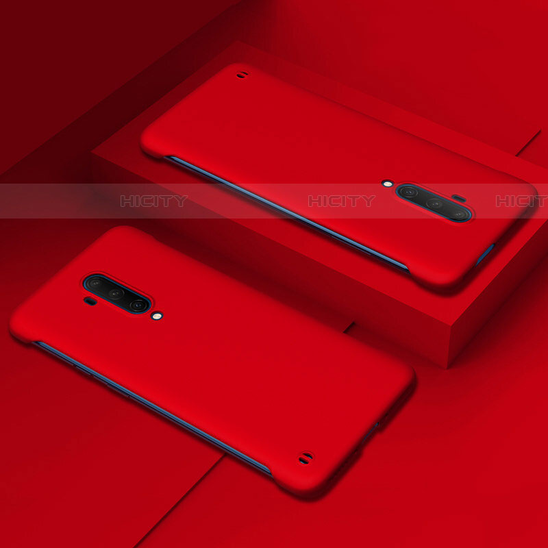 Custodia Plastica Rigida Cover Opaca P03 per OnePlus 7T Pro Rosso
