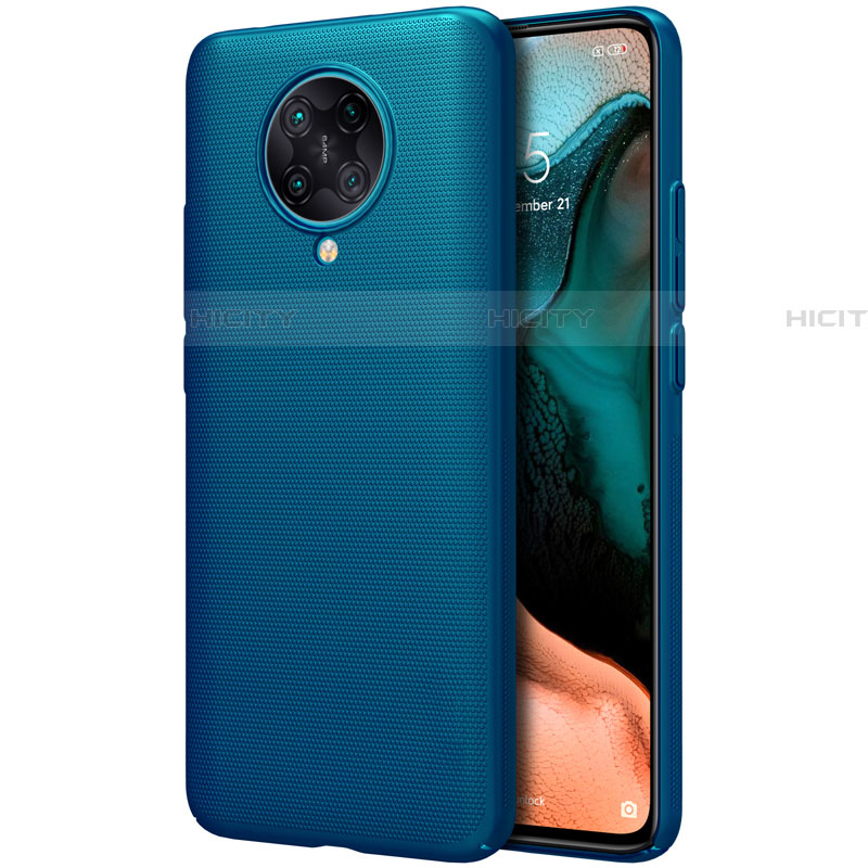 Custodia Plastica Rigida Cover Opaca P03 per Xiaomi Redmi K30 Pro 5G Blu