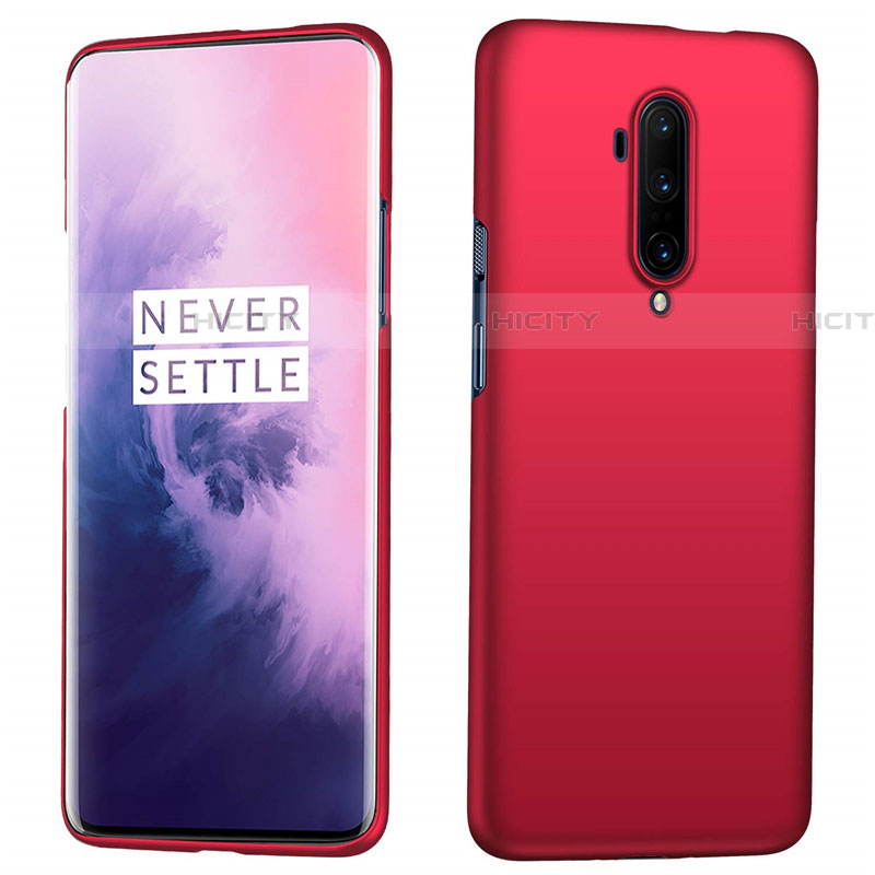 Custodia Plastica Rigida Cover Opaca P04 per OnePlus 7T Pro Rosso