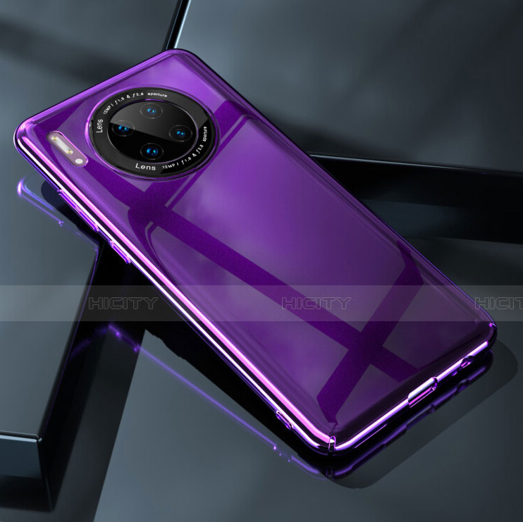 Custodia Plastica Rigida Cover Opaca P05 per Huawei Mate 30 Viola