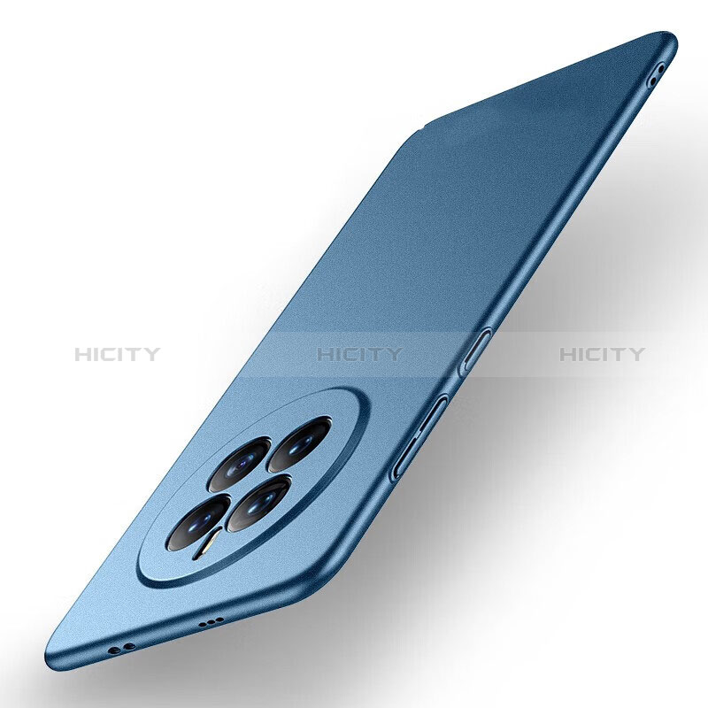 Custodia Plastica Rigida Cover Opaca per Huawei Mate 50 Blu