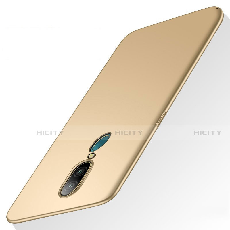 Custodia Plastica Rigida Cover Opaca per Oppo A9X Oro