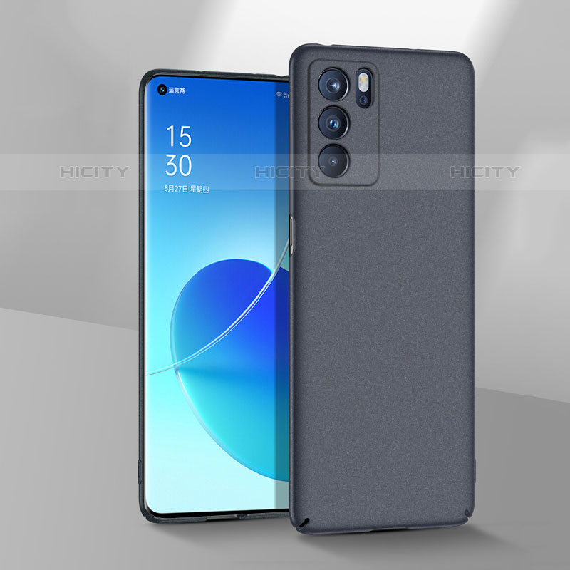 Custodia Plastica Rigida Cover Opaca per Oppo Reno6 Pro 5G India