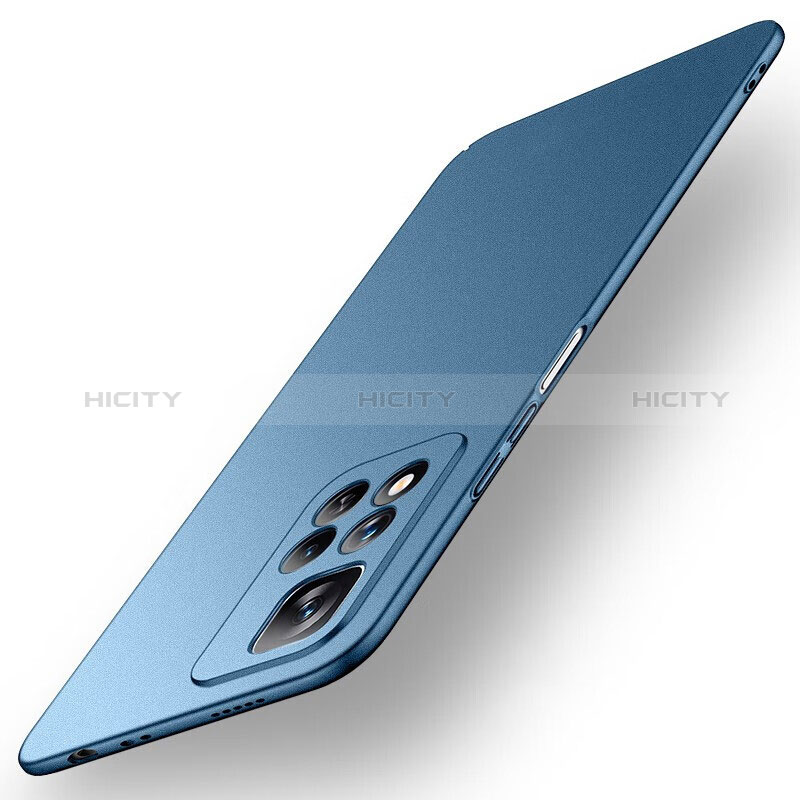 Custodia Plastica Rigida Cover Opaca per Xiaomi Mi 11i 5G (2022) Blu