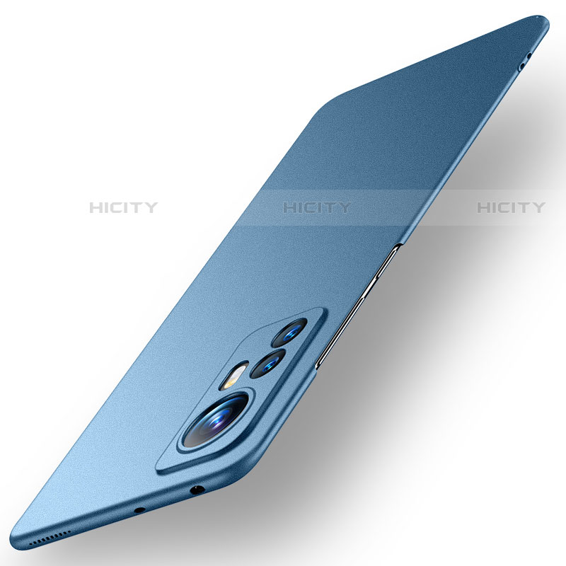 Custodia Plastica Rigida Cover Opaca per Xiaomi Mi 12 5G Blu