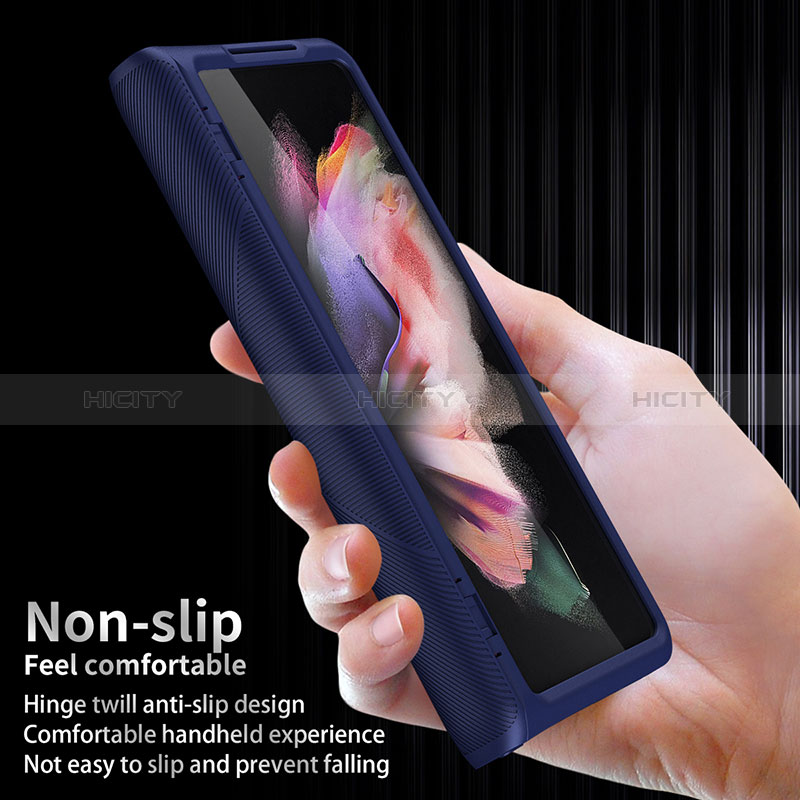 Custodia Plastica Rigida Cover Opaca R01 per Samsung Galaxy Z Fold3 5G