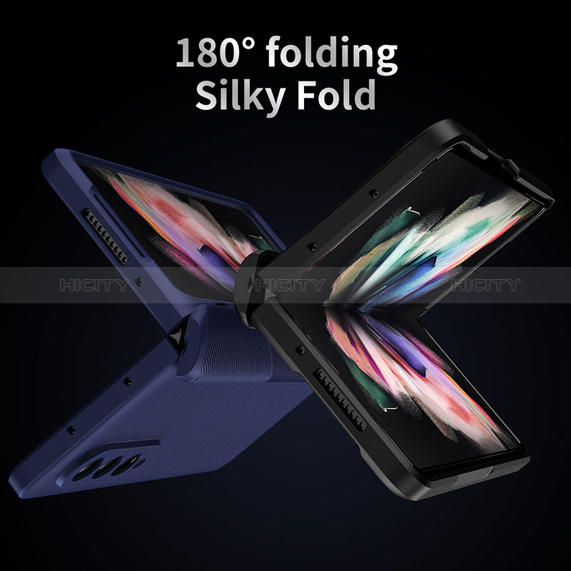 Custodia Plastica Rigida Cover Opaca R01 per Samsung Galaxy Z Fold3 5G