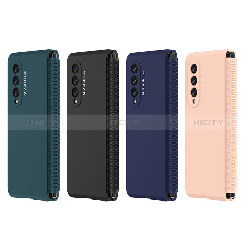 Custodia Plastica Rigida Cover Opaca R02 per Samsung Galaxy Z Fold3 5G