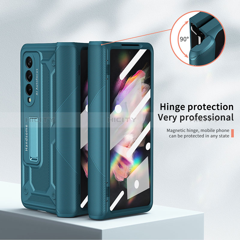 Custodia Plastica Rigida Cover Opaca R03 per Samsung Galaxy Z Fold3 5G