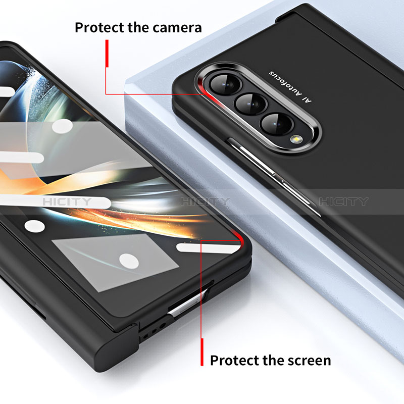 Custodia Plastica Rigida Cover Opaca R07 per Samsung Galaxy Z Fold3 5G