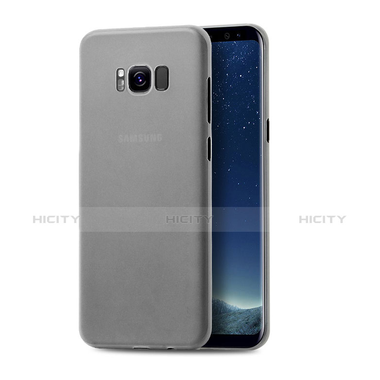 Custodia Plastica Rigida Cover Opaca S01 per Samsung Galaxy S8 Grigio