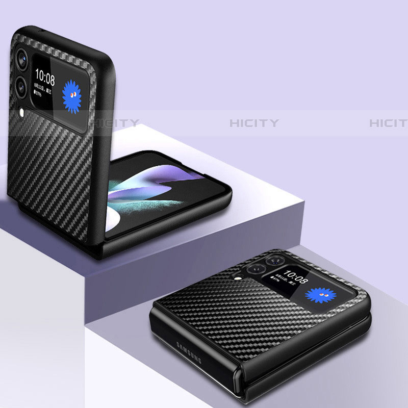 Custodia Plastica Rigida Cover Opaca Spigato per Samsung Galaxy Z Flip4 5G