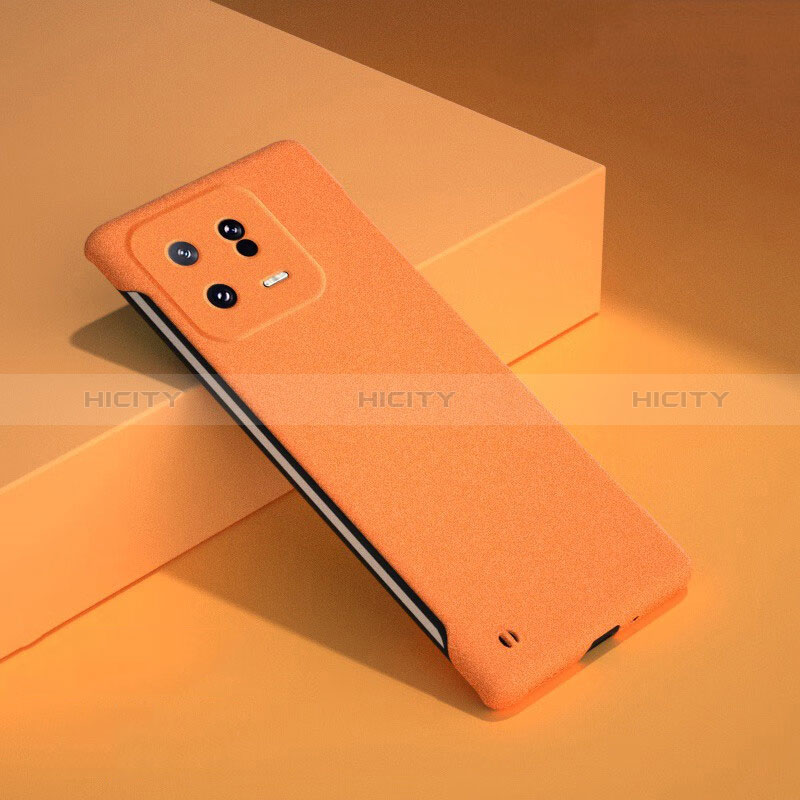Custodia Plastica Rigida Cover Opaca YD2 per Xiaomi Mi 13 5G Arancione