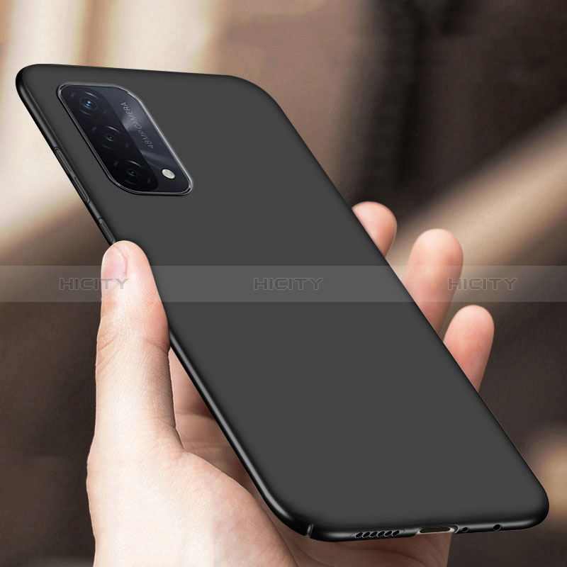 Custodia Plastica Rigida Cover Opaca YK1 per Oppo A54 5G Nero