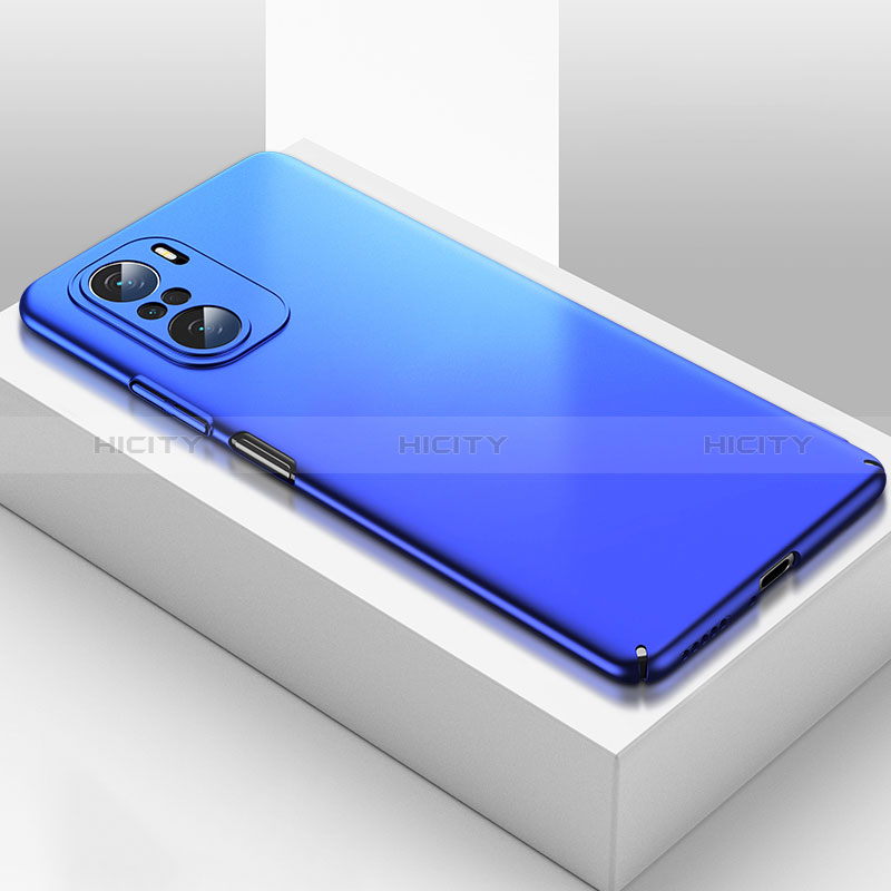 Custodia Plastica Rigida Cover Opaca YK2 per Xiaomi Poco F3 5G Blu