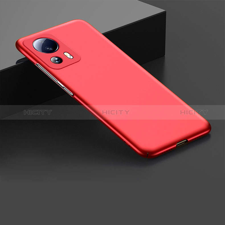 Custodia Plastica Rigida Cover Opaca YK3 per Xiaomi Mi 13 Lite 5G Rosso