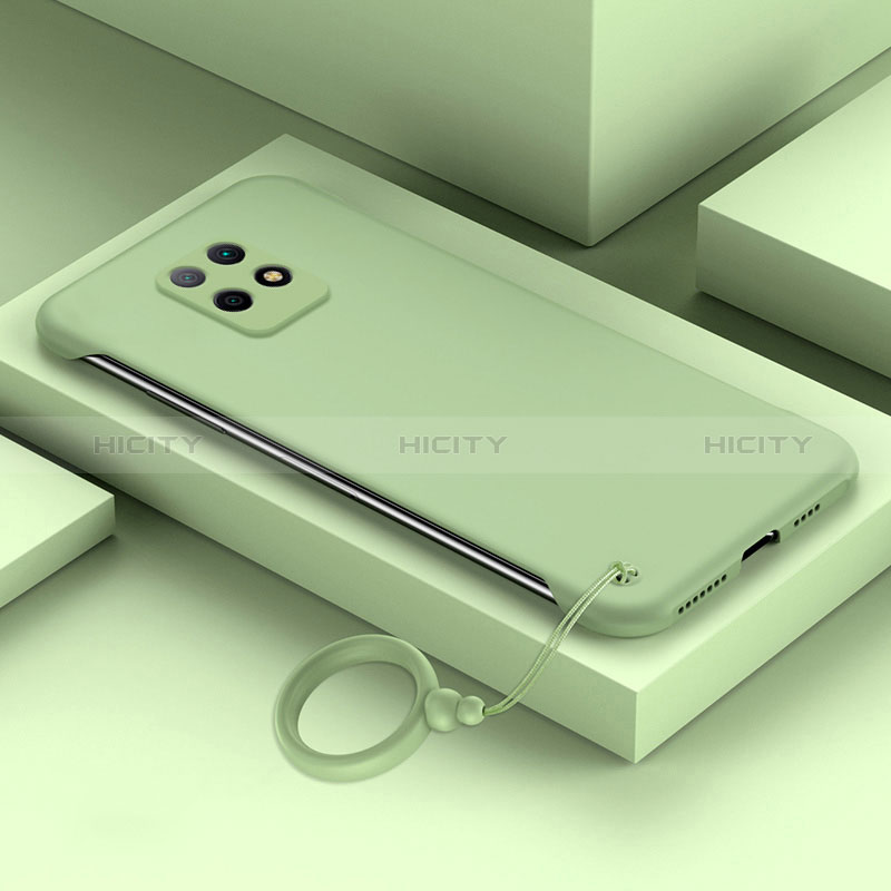 Custodia Plastica Rigida Cover Opaca YK4 per Xiaomi Redmi 10X 5G Verde Pastello