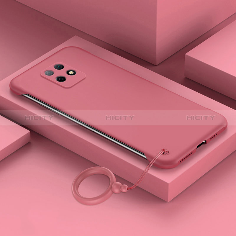 Custodia Plastica Rigida Cover Opaca YK4 per Xiaomi Redmi 10X Pro 5G Rosso