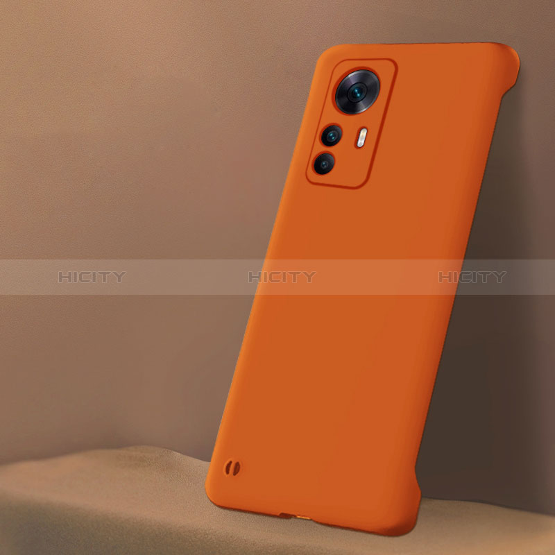 Custodia Plastica Rigida Cover Opaca YK5 per Xiaomi Mi 12T Pro 5G Arancione