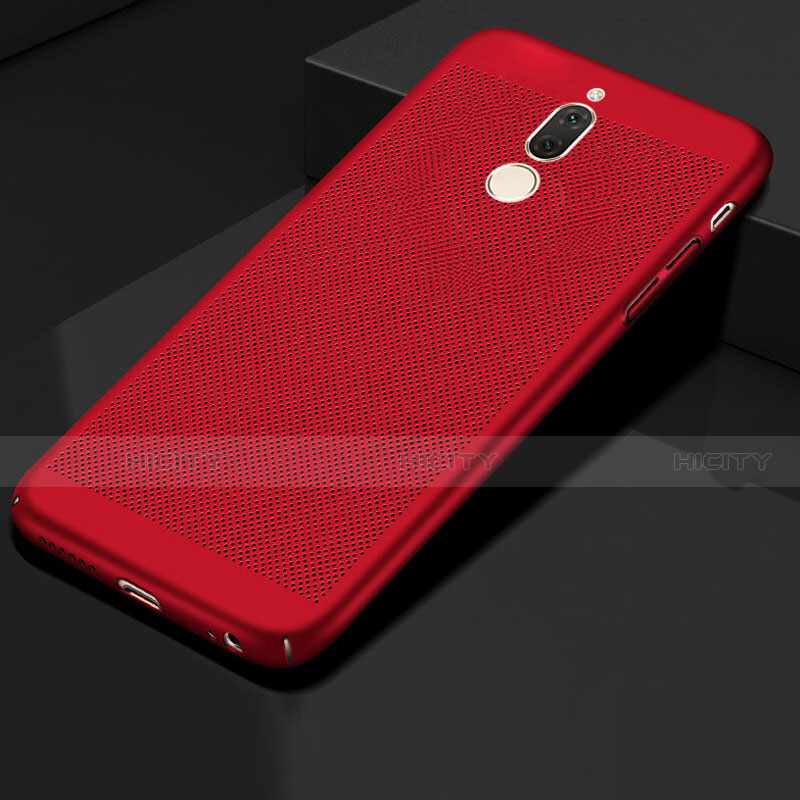 Custodia Plastica Rigida Cover Perforato per Huawei G10 Rosso