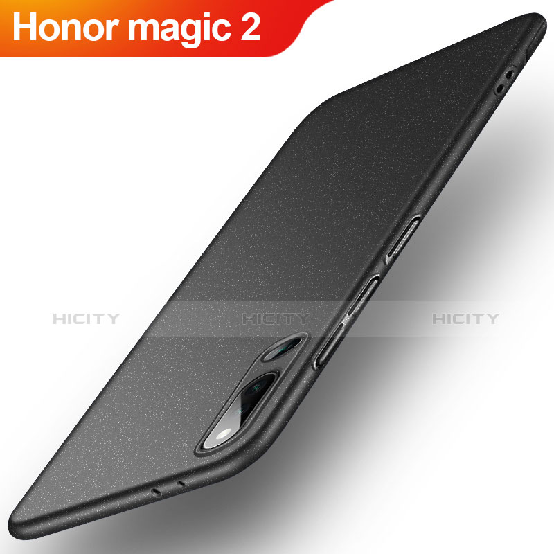 Custodia Plastica Rigida Cover Sabbie Mobili per Huawei Honor Magic 2 Nero