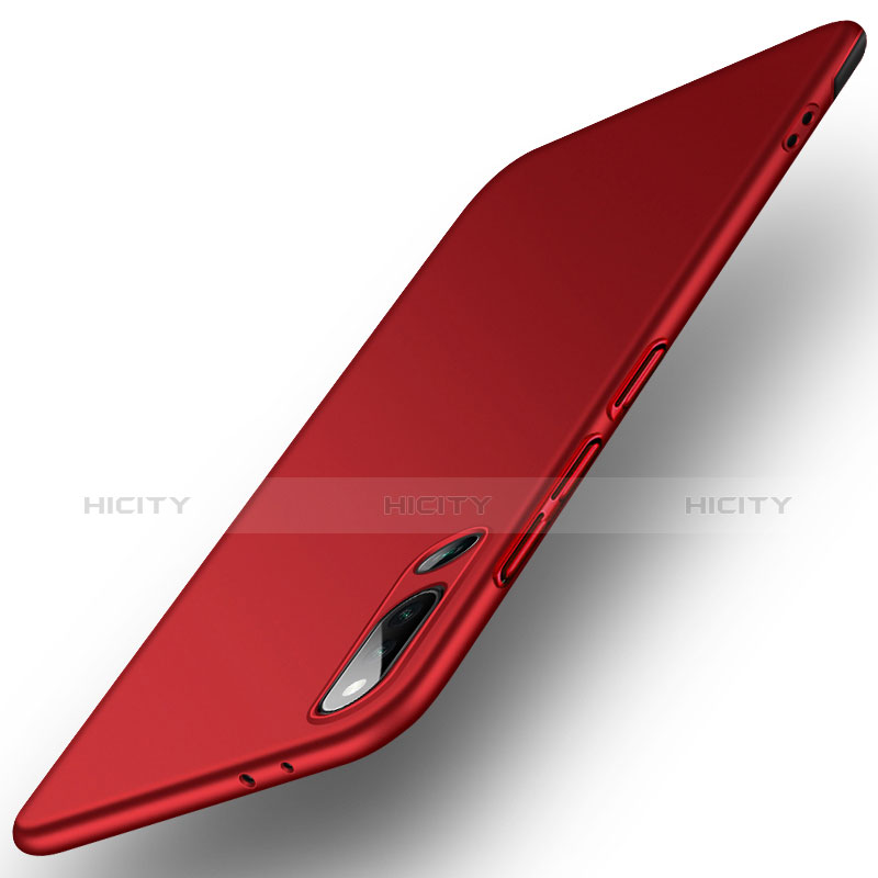 Custodia Plastica Rigida Cover Sabbie Mobili per Huawei Honor Magic 2 Rosso