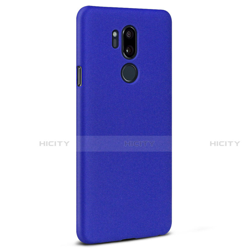 Custodia Plastica Rigida Cover Sabbie Mobili per LG G7 Blu