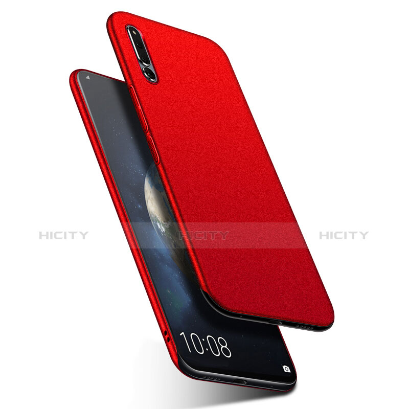 Custodia Plastica Rigida Cover Sabbie Mobili Q01 per Huawei Honor Magic 2 Rosso