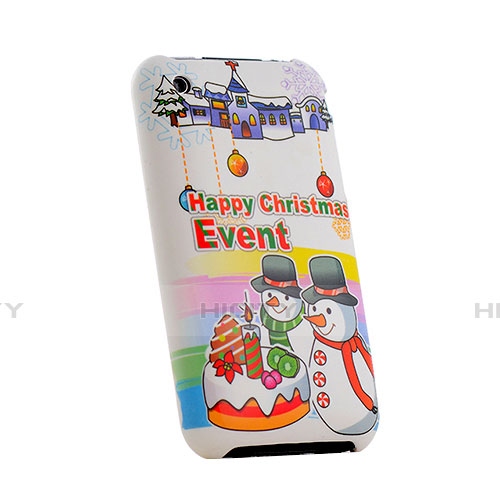 Custodia Plastica Rigida Natale per Apple iPhone 3G 3GS Colorato