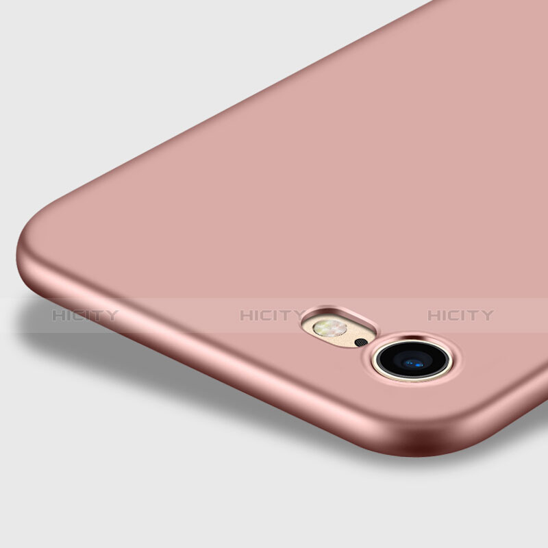 Custodia Plastica Rigida Opaca con Anello Supporto per Apple iPhone 8 Rosa