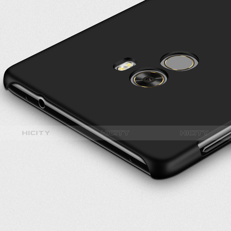 Custodia Plastica Rigida Opaca con Anello Supporto per Xiaomi Mi Mix Nero