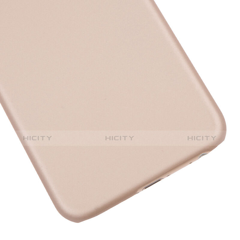 Custodia Plastica Rigida Opaca con Foro per Apple iPhone 6S Plus Oro Rosa