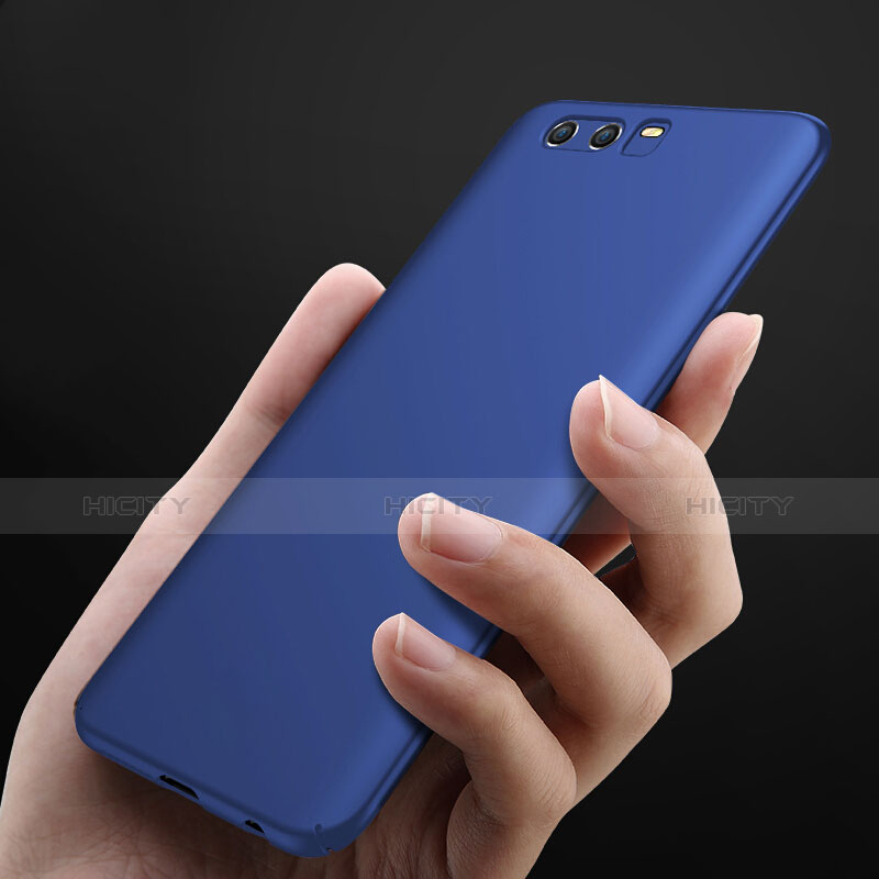 Custodia Plastica Rigida Opaca Fronte e Retro 360 Gradi per Huawei Honor 9 Premium Blu