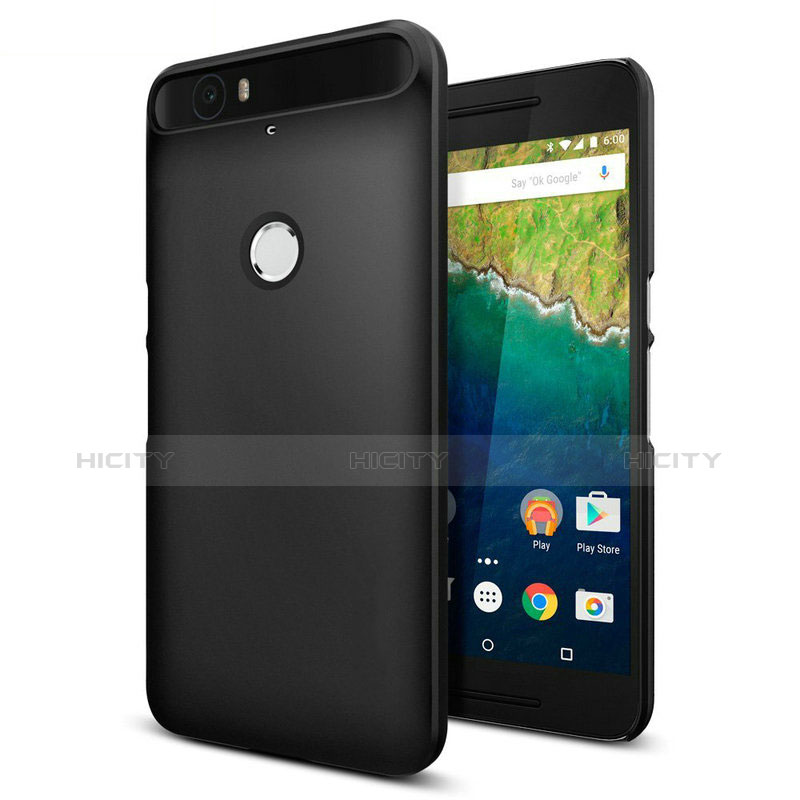 Custodia Plastica Rigida Opaca M01 per Google Nexus 6P Nero