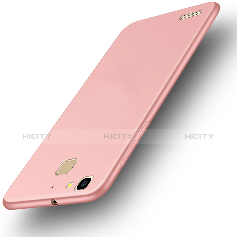 Custodia Plastica Rigida Opaca M01 per Huawei Enjoy 5S Oro Rosa