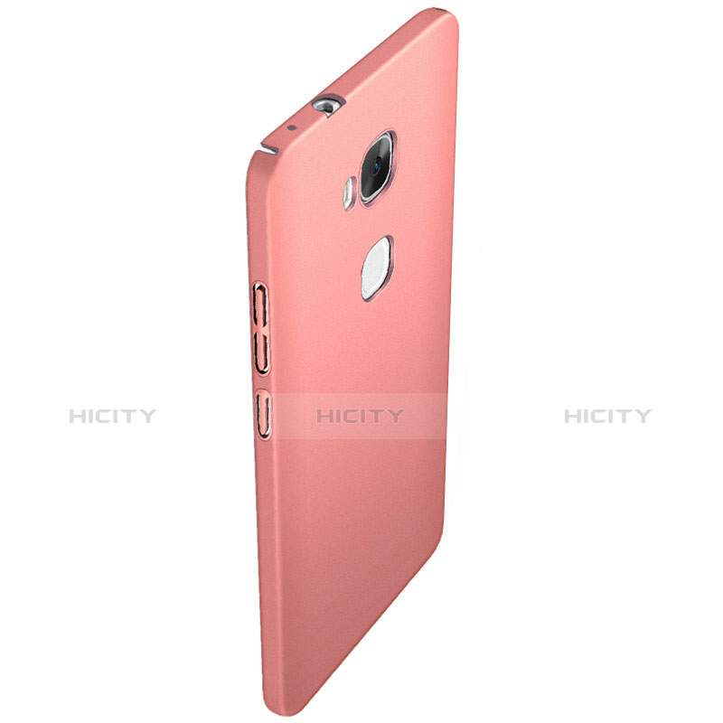 Custodia Plastica Rigida Opaca M01 per Huawei GR5 Oro Rosa