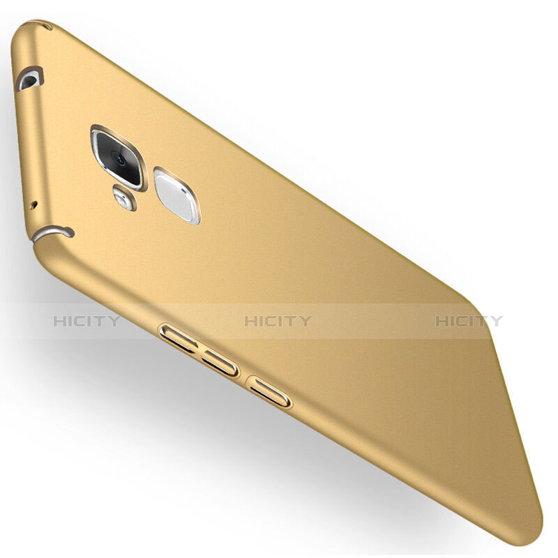 Custodia Plastica Rigida Opaca M01 per Huawei Honor 7 Lite Oro