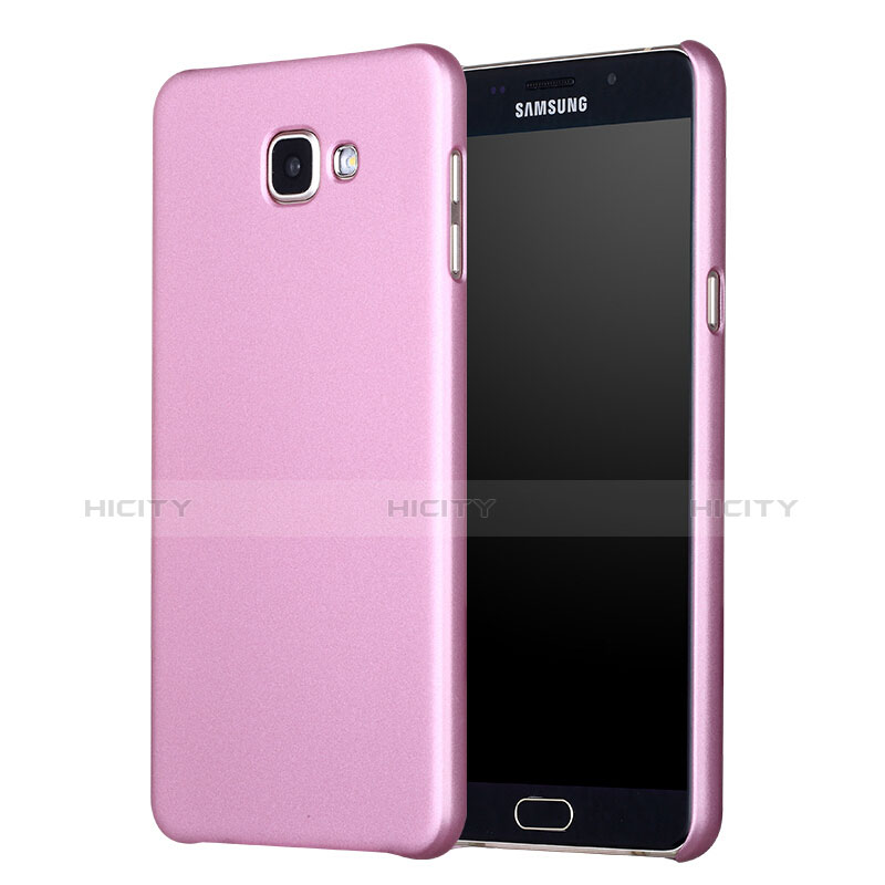 Custodia Plastica Rigida Opaca M01 per Samsung Galaxy A7 (2017) A720F Oro Rosa