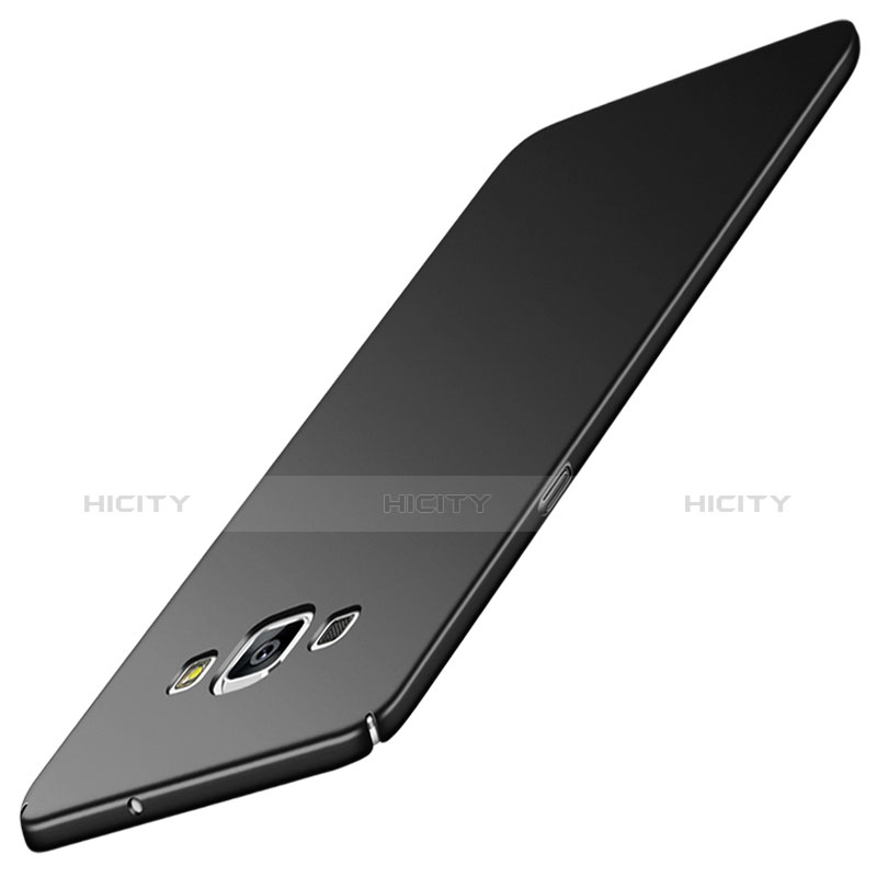 Custodia Plastica Rigida Opaca M01 per Samsung Galaxy A7 Duos SM-A700F A700FD Nero