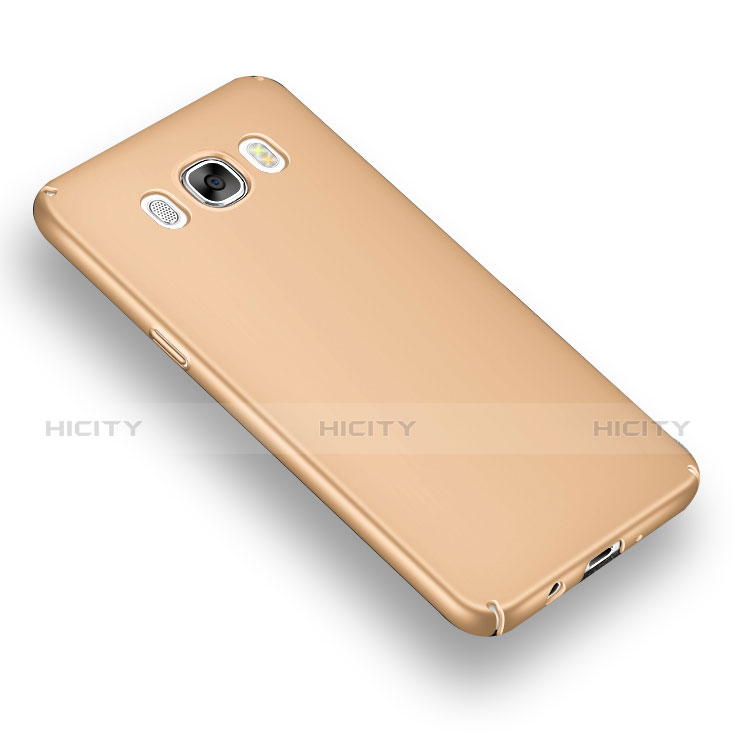 Custodia Plastica Rigida Opaca M01 per Samsung Galaxy J5 Duos (2016) Oro