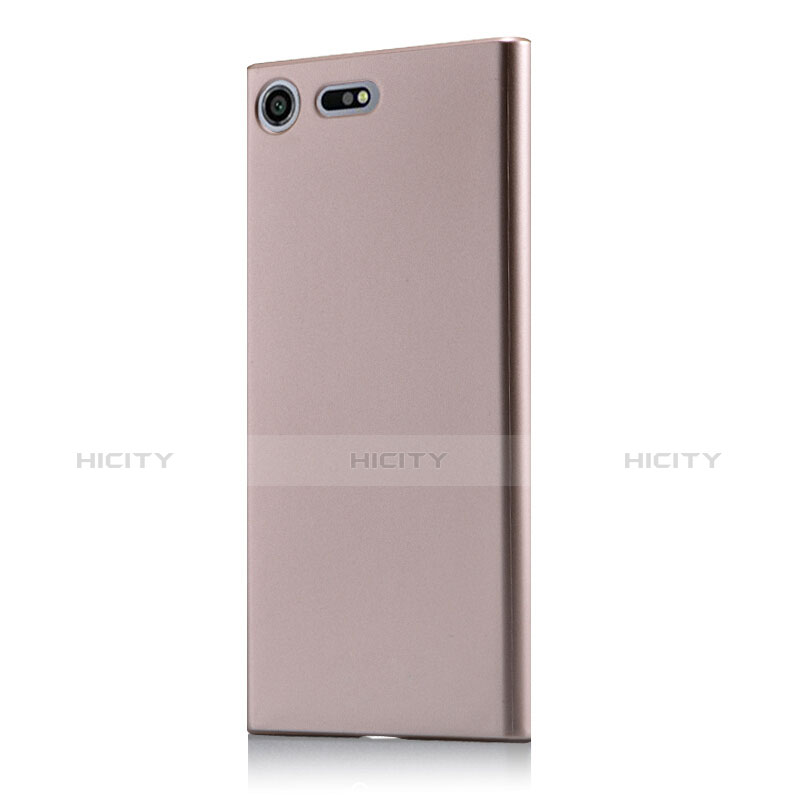Custodia Plastica Rigida Opaca M01 per Sony Xperia XZ Premium Oro Rosa