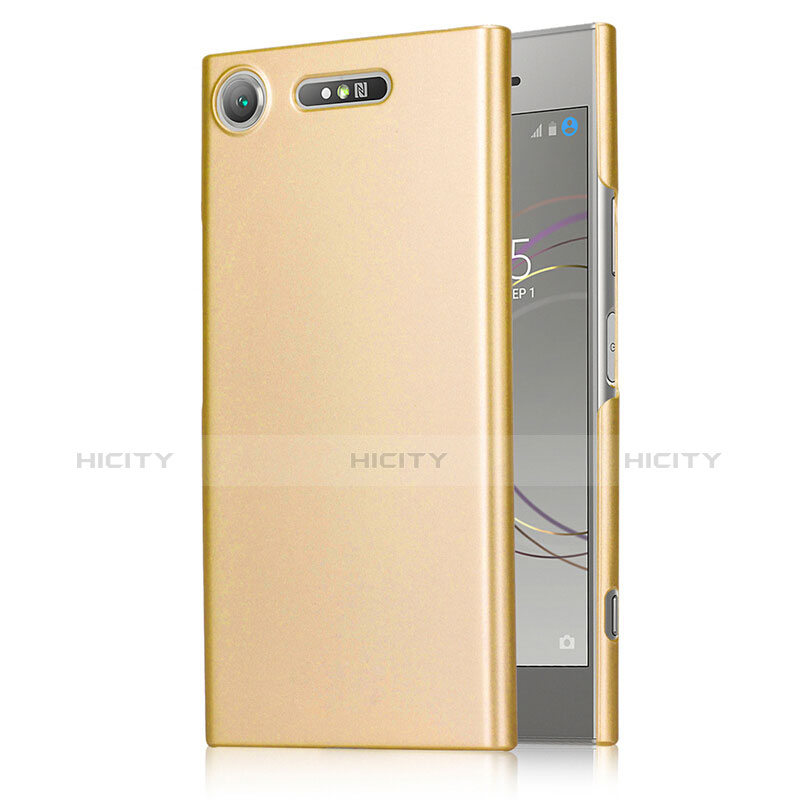 Custodia Plastica Rigida Opaca M01 per Sony Xperia XZ1 Oro