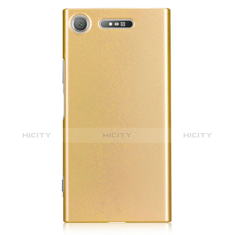 Custodia Plastica Rigida Opaca M01 per Sony Xperia XZ1 Oro