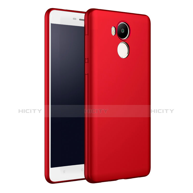 Custodia Plastica Rigida Opaca M01 per Xiaomi Redmi 4 Prime High Edition Rosso