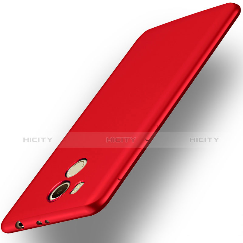 Custodia Plastica Rigida Opaca M01 per Xiaomi Redmi 4 Prime High Edition Rosso